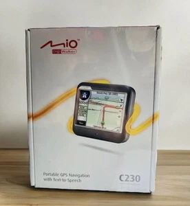 Mio Digi Walker Portable GPS Navigation System w/Text To Speech C230 NEW Sealed - Picture 1 of 6