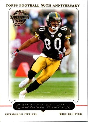 2005 Topps #110 Cedrick Wilson - Image 1 of 2