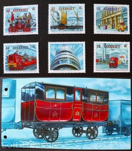 Estampillas de Guernsey: Paquete de presentación "500 años de historia postal" 2016 - Imagen 1 de 6