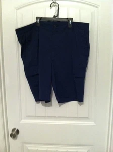 Pantalones Cortos de Carga Roundtree & Yorke Performance Work Play Para Hombre Talla 42 Azul Marino - Imagen 1 de 4