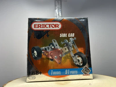 2007 Erector Design Side Car #84-2780 1 Model NIB 91 Parts Tools Instructions - Image 1 of 3