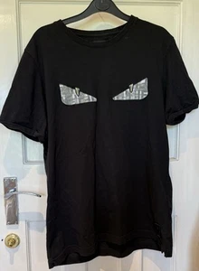 Fendi Bugs Eyes T-Shirt - Camo Eyes Mens Size XL - Picture 1 of 13