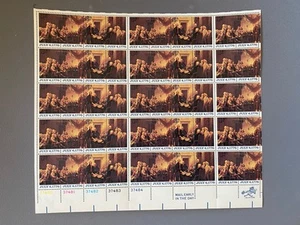 US July 4, 1776 Full Sheet Of 50 MNH 13c Stamps Popular Sheet Getting Scarce - Picture 1 of 7