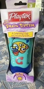 Tasse anti-déversement Playtex Talkin Sipster vintage 2005 - Photo 1/10