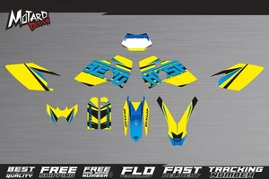 Graphics Kit Husaberg FE 2001 2002 2003 2004 2005 Premium Decals Stickers Design - Picture 1 of 7
