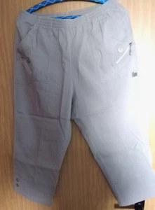 3/4-Damen-Hose, Gr. 48, beige - Bild 1 von 2