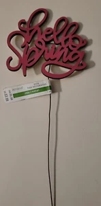 HELLO SPRING/SUMMER DECORATIVE PICKS - Picture 1 of 8