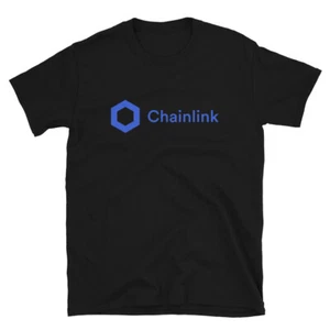 Chainlink Logo T-shirt Crypto Trader Gift Tee - Picture 1 of 6