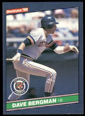 1986 Donruss #471 Dave Bergman - Image 1 of 2