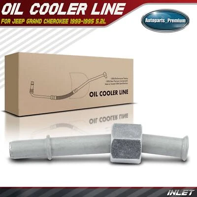 Conjunto de manguera de enfriador de aceite de entrada de 1 pieza para Jeep Grand Cherokee 1993 1994 1995 5,2 L Foto 1 de 4