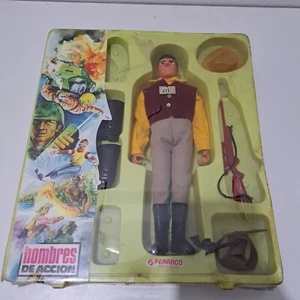 Vintage Hombres De Accion Uruguay Rare Gi Joe 12inch Ferroco - Picture 1 of 11