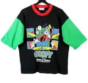 90s Walt Disney GOOFY vintage t-shirt big graphic tshirt tee OG unisex S M men - Picture 1 of 6
