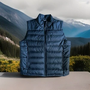 The North Face 550 NF0A3LGO Goose Down Full Zip Puffer Vest Black Men’s XXL - Picture 1 of 15