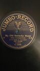 Rare 78rpm record, V, LYSTER & COOKE : My Old Kentucky Home , Jumbo 158 78 R