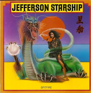 Jefferson Starship ‎- Spitfire (Vinyl LP - Original - UK 1976) - Imagen 1 de 5