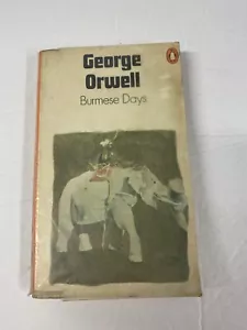 George Orwell Burmese Days 1975 Writing, Tape Preloved Condition - Imagen 1 de 10