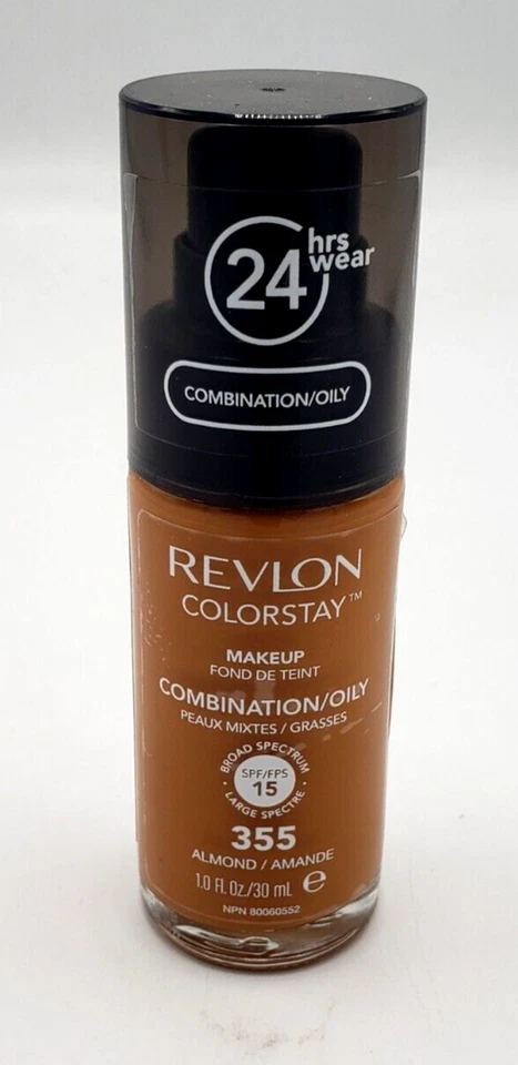 NEW Revlon Colorstay Normal/Dry/Oily Skin Makeup Foundation- 355 Almond - Image 1 of 1