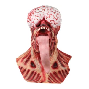 Hanging Ghost Skull Evil Mask Scary Horror Halloween Fancy Dress Costume Props - Picture 1 of 12