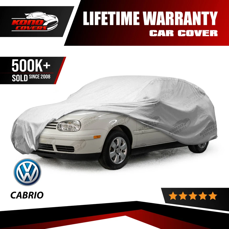 Volkswagen Cabrio 4 Layer Car Cover 1995 1996 1997 1998 1999 2000 2001 2002 - Image 1 of 4