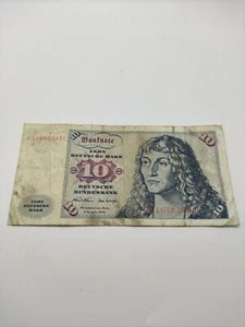 Banconote Germania 10 Marchi 1970 - Imagen 1 de 9