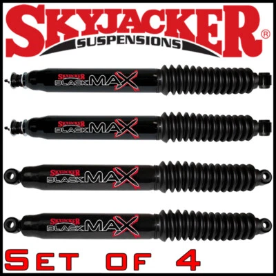 Juego de amortiguadores delanteros y traseros Skyjacker MAX negros para Ford F-250 80-96 2x2 0-2" elevación Foto 1 de 4