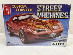 1/25 Chevrolet Custom Corvette Chevy Street Machines Model Kit 6538 New AMT ERTL - Picture 1 of 9