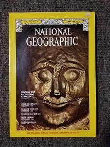 National Geographic Magazine February 1978 Minoans, Eagles, Dead Sea, Panama - Imagen 1 de 2