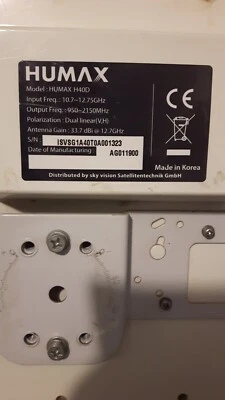 humax flat satelittenschüssel - Bild 1 von 4