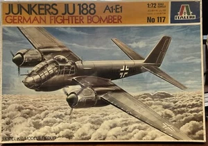 Italeri 1/72 German Junkers Ju 188 Jagdbomber Box Sealed - Bild 1 von 1