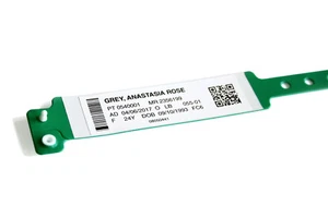 FIFTY SHADES OF GREY ID WRISTBAND ANASTASIA HOSPITAL BRACELET PROP REPLICA FREED - Picture 1 of 5