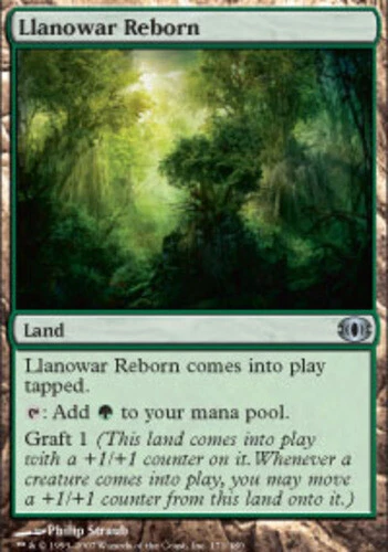 Llanowar Reborn NM, Italian MTG Future Sight - Image 1 of 1