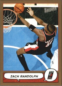 2004-05 (BKB) Bazooka Gold #15 Zach Randolph
