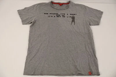 Liverpool FC T-Shirt XL Klopp Grey Casual Top - Image 1 of 4