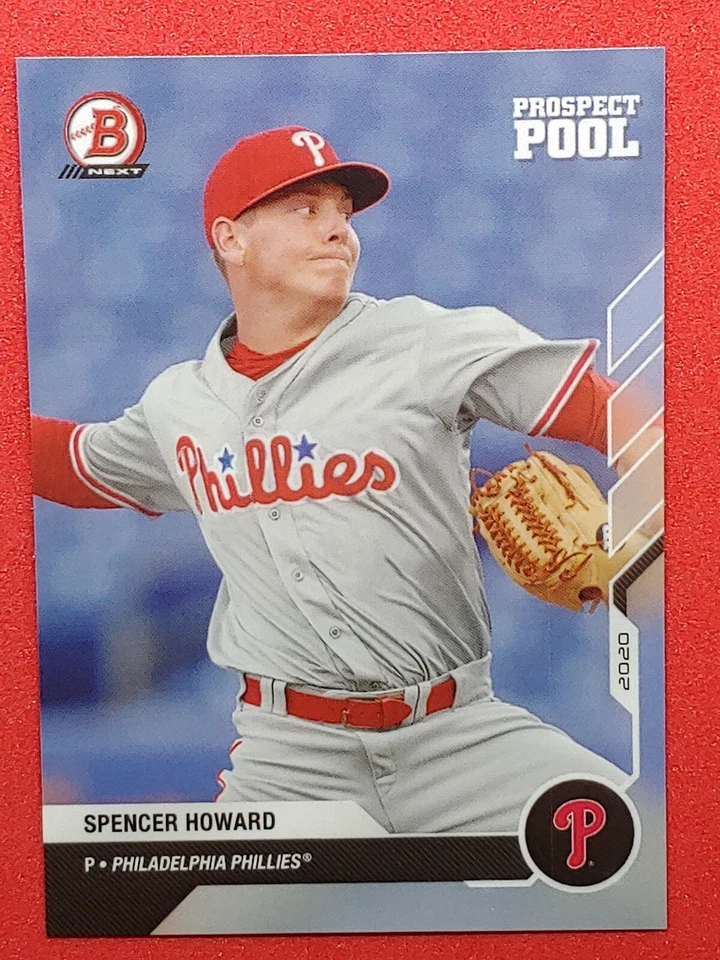 2020 Bowman Next Prospect Pool #PP-30 Spencer Howard Philadelphia Phillies - Image 1 of 1