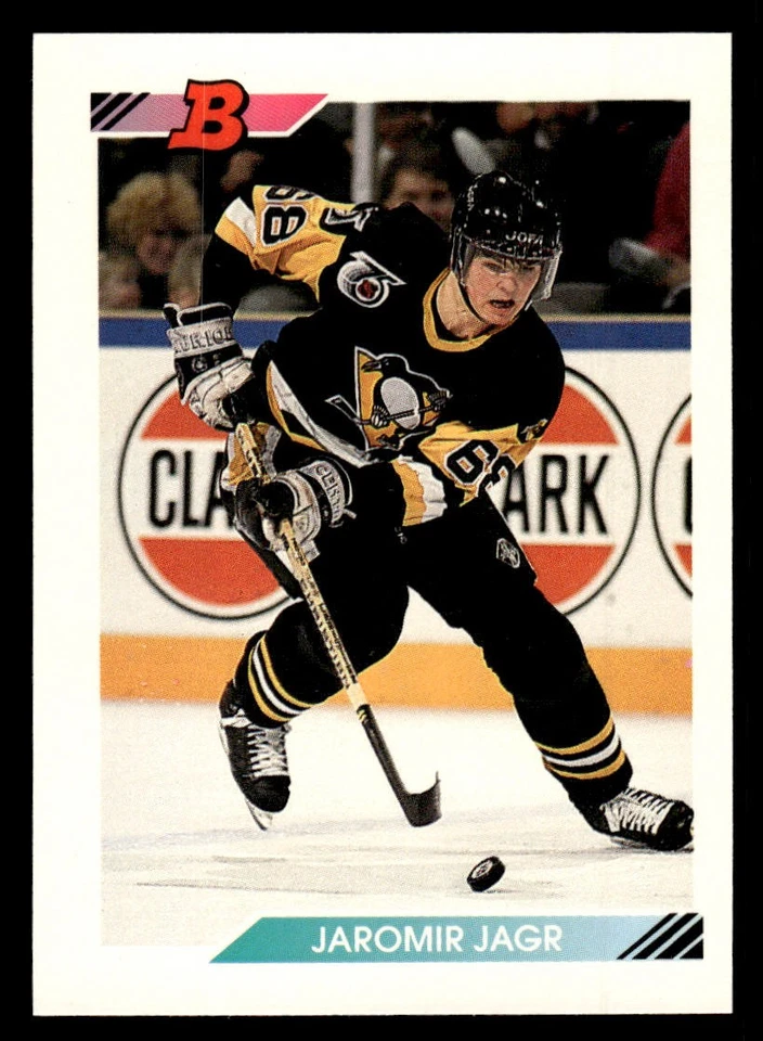 1992-93 Bowman #302 Jaromir Jagr - Image 1 of 2