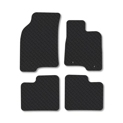 Fiat Panda (2012-2015) 5mm Rubber Premium Car Mats Heavy-Duty Tailored Fit - Image 1 of 4