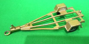 Vintage Corgi Batman Bat Boat Gold Trailer 2nd Later Version - Picture 1 of 4
