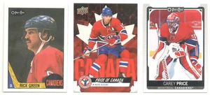 1987 OPC Rick Green | Nick Suzuki NHCD | Carey Price #10 | Canadiens Lot x3 - Bild 1 von 3