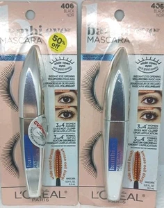 L'oreal LOREAL BAMBI EYE INSTANT EYE OPENING MASCARA #406 0.21 OZ waterproof 2pk - Picture 1 of 1