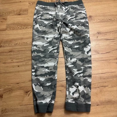 Pantalones James Perse Para Hombre 4 XL Negro BLANCO Camuflaje Bolsillos Joggers Pull On Foto 1 de 4