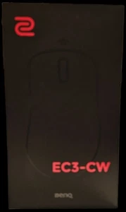 BENQ EC2-CW Wireless Ergonomic Gaming Mouse - Matte Black - Medium - Sealed - Picture 1 of 1