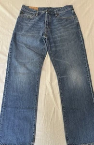 GAP 1969 Jeans Men's 33 x 32 Straight Leg Cotton Regular BLUE EXCELLENT (107D) - Picture 1 of 9