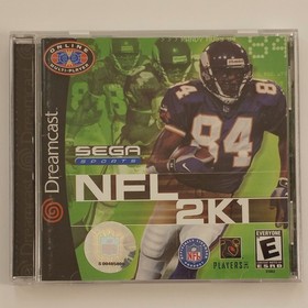 NFL 2K1 black label CIB