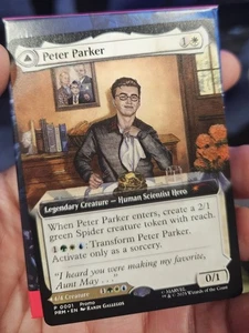 NYCC 2025 Exclusive MTG Peter Parker Amazing Spider-Man PROMO Magic Gathering  - Bild 1 von 2