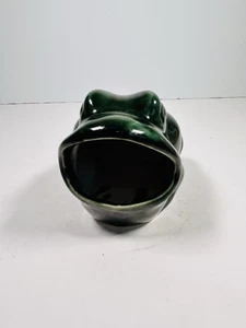 Soporte Esponja Rana Boca Ancha Verde Oscuro Retro Vintage Hecho en Brasil - Imagen 1 de 6