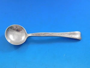 Lap Over Acid Etched by Tiffany & Co Sterling Bouillon Soup Spoon Vetch 5 1/4" - Picture 1 of 6