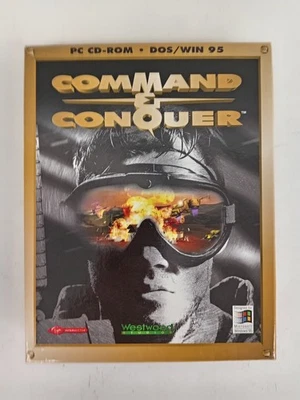 Command and Conquer PC Big Box Bundle with Manuals and Discs DOS Win95 - Image 1 of 4