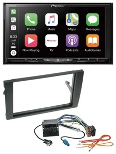 Pioneer 2DIN MP3 USB DAB DVD Bluetooth Autoradio für Audi A4 01-08 B6 B7 Quadloc - Bild 1 von 7