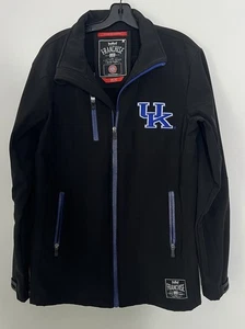 Giacca uomo Franchise Club taglia M nera Kentucky Wildcats softshell full zip - Foto 1 di 13