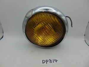1 Vintage Fog Light Amber Unity Model F-1 Chicago USA Chrome Fog Auto Car Truck - Picture 1 of 21